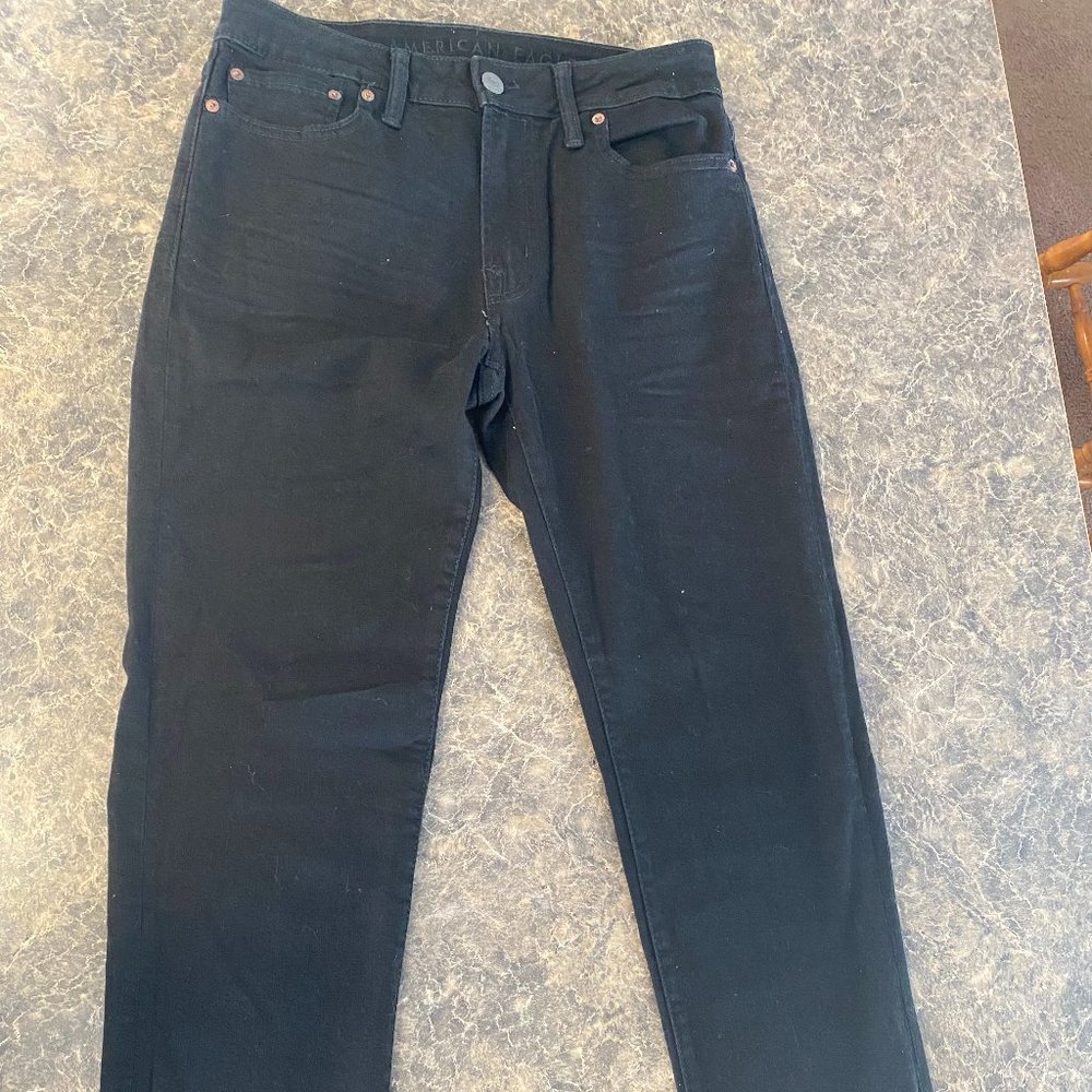 Men’s 30x30 American Eagle Airflex + Slim Straight Jeans